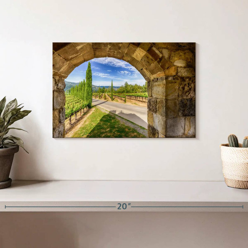 Alvord Winery In Napa, H 8 po x l 12 po