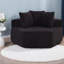 Chaises d'appoint modernes, 54 po Chenille