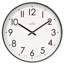 Acctim Ashridge Large Wall Clock Quartz Contemporary Statement Dark Grey 50cm