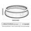 Piscine gonflable à ressorts gonflables en forme de papillon 183 * 51 -124900054