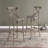 Gear Bar Stool In Gray