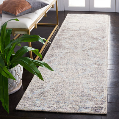 Tapis oriental en viscose tissée à la main 40% 5, 0,55 Yorkshire