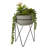 36cm Faux Succulent Plant in Stone Planter