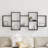  Wall Shelf Black Oak Engineered Wood-1143868953