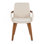 Chair In Bamboo And Noise Fabric