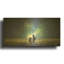 Tableau mural en métal doré « Esprit curieux » de Luxe, 122 x 61 cm-2095052691