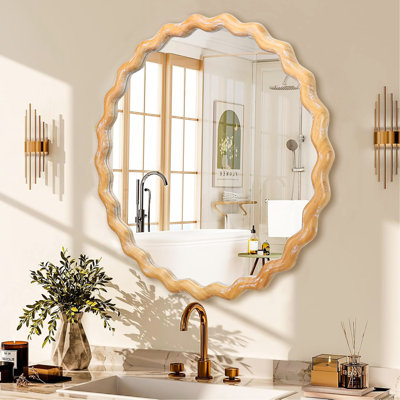 Miroir mural rond 27,5 po