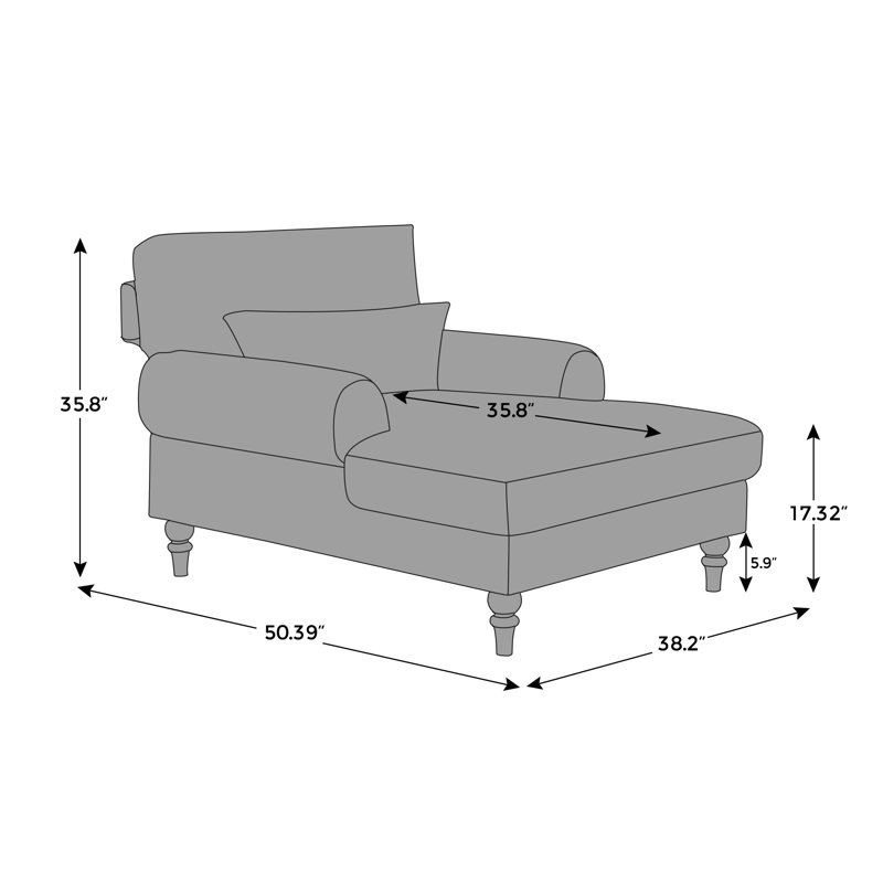 Jazier Upholstered Chaise Lounge - Adjustable Seating
