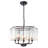 Friedhardt 5-light Crystal Chandelier With Flower Shades