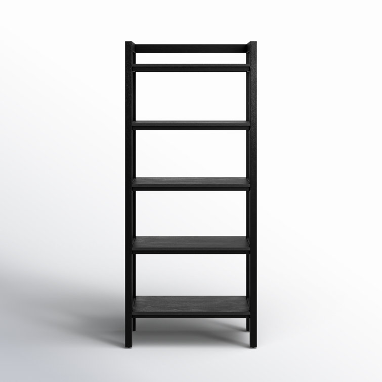 Kirisa Etagere Solid Wood Bookcase