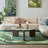 Retro Green Marble Coffee Table