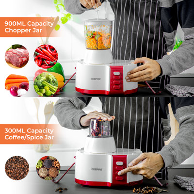1.5L 4-in-1 Food Processor & Juicer