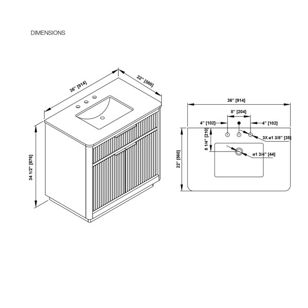 Dimensions du produit