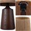Lampe de table à DEL 22,25 po Highland Classic-1576385716
