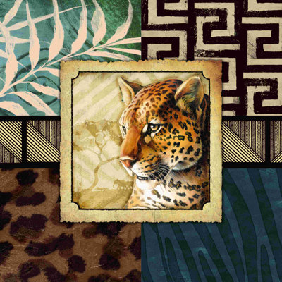 Safari Junk - peinture sur toile tendue