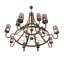 Lustre 12 lumières 66 po