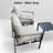 Metal 2-Person Patio Furniture Set, Outdoor Seating Group with Thick Cushions, Loveseat, Side Table-104699498