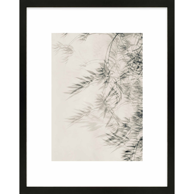 Suspended Motion by Laura Zimmerman - Framed Wall Art, 38" H x 30" W, Black