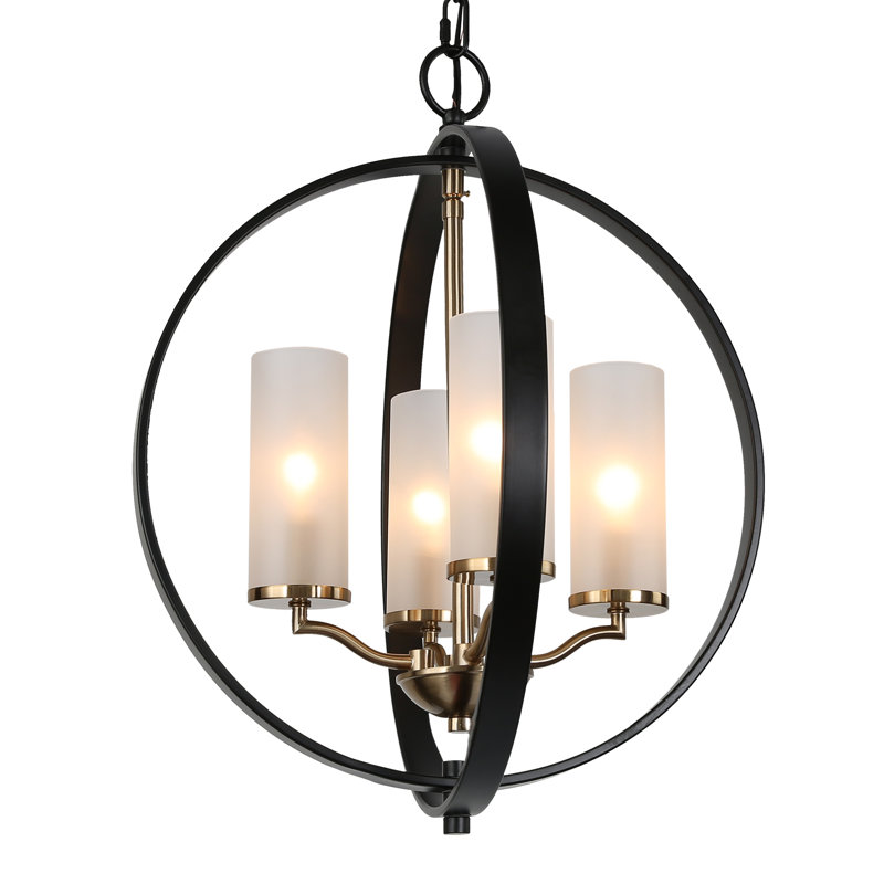 4 - Light Dimmable Chandelier