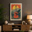 Guitar and Sun Retro - Wrapped Canvas-542773888-542773950