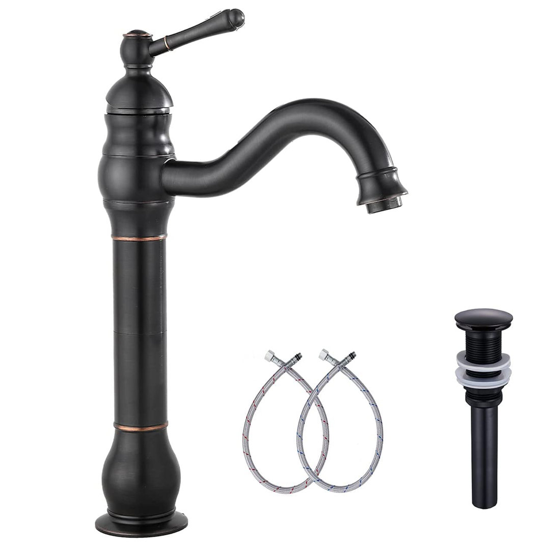 Vessel Sink Bathroom Faucet with Drain Assembly UFINE 