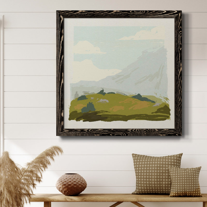 Toile encadrée Alpine Ascent IV-Premium - prête à être accrochée, Noir, H 27,5 po x l 27,5 po x P 1,5 po