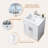 Peura 24''  Morden Single Bathroom Vanity with Ceramic Top-865260764