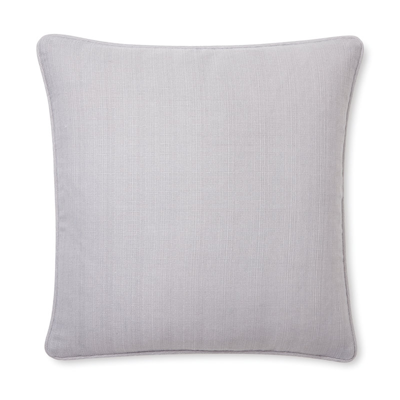Textured Filled Cushion, Silver
