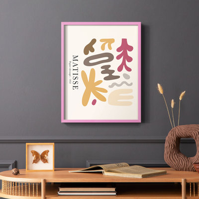 Matisse CCXLV, reproduction encadrée - bois massif