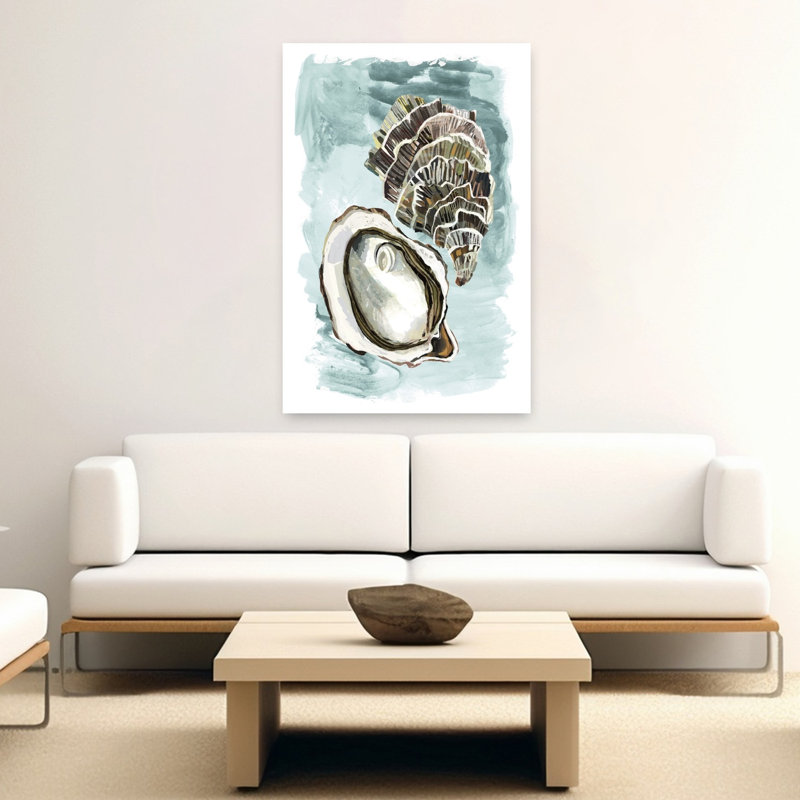 Art contemporain contemporain abstrait océanique, H 60 po x l 40 po