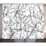 Toshia Polyester Semi Sheer Curtain Pair