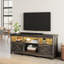 Meuble télé pour téléviseur avec lumières Ushna-1130422886-1136465013