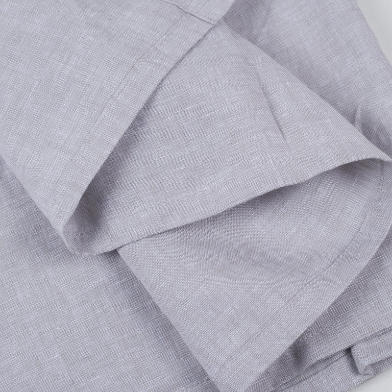 Peachland 100% Linen Flat Sheet, Full, Cloud