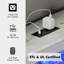 Bilal 51.2" King Size Bed Frame with Storage LED Bookcase Headboard&4 Storage Drawers,Distressed White-1430783690-1437441343