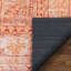 Nile Vintage Medallion Flatweave Rust Area Rug-48783993