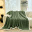 Couverture en molleton vert Sherpa-119457224-119457223