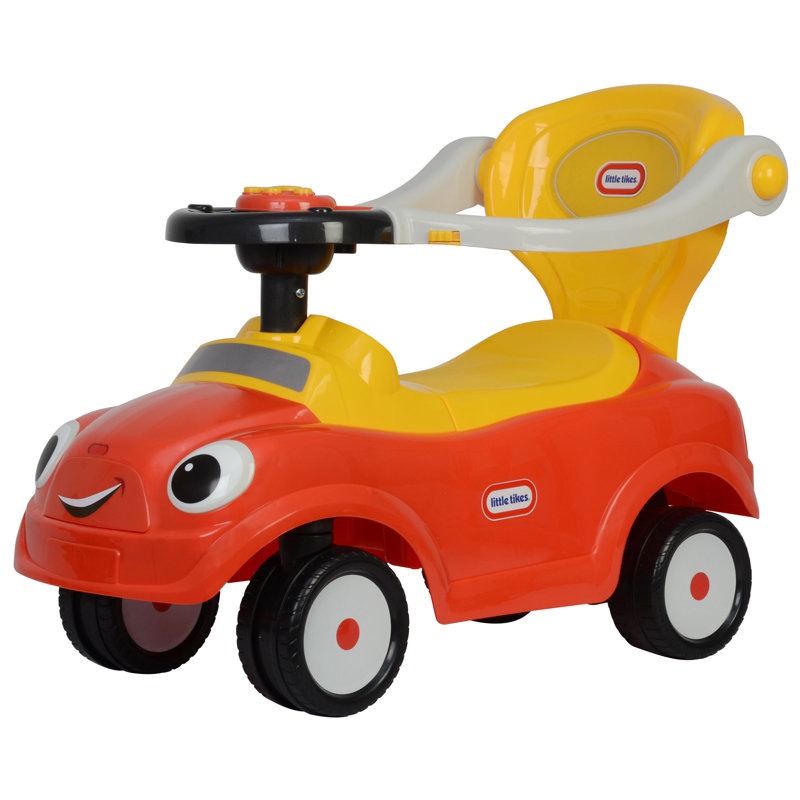 Best Ride On Cars Push/Pull Ride On, Red, 25'' H x 18'' W x 32'' D