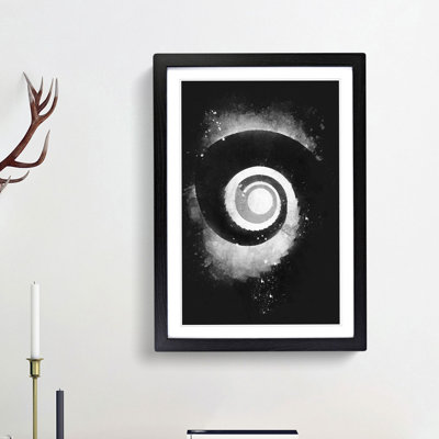 Spiral Staircase Abstract - Picture Frame Painting Print