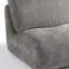 Fauteuil d'appoint pivotant rembourré avec dossier amovible Caleb-1881840410