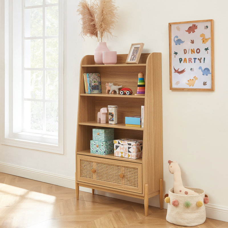 Alephonia 140cm H x 80cm W Standard Bookcase