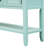 Cambridge Series  Ample Storage Vintage Console Table With Four Small Drawers And Bottom Shelf For Living Rooms-91164935