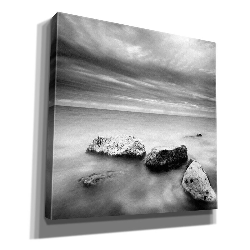 «Waves On Rocks 2» par PhotoINC Studio, H 26 po x l 26 po