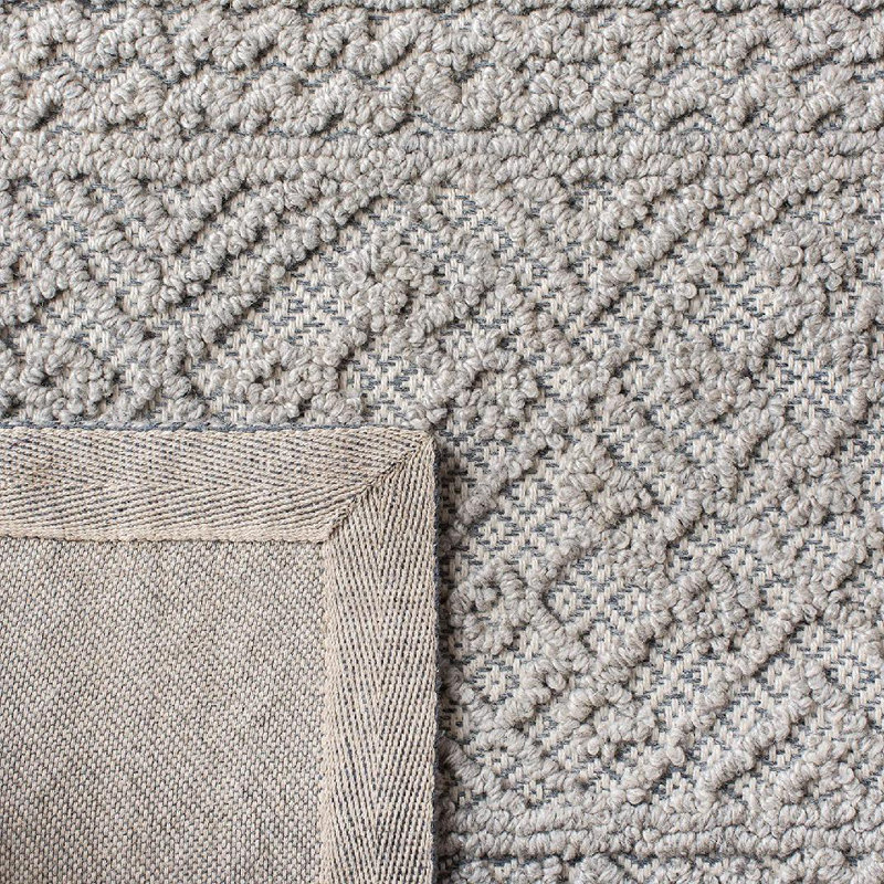 Trace Hand Tufted Performance Striped Rug, Rectangle 8' x 10'