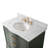 Goleta 36'' Single Bathroom Vanity with Marble Top-519774543