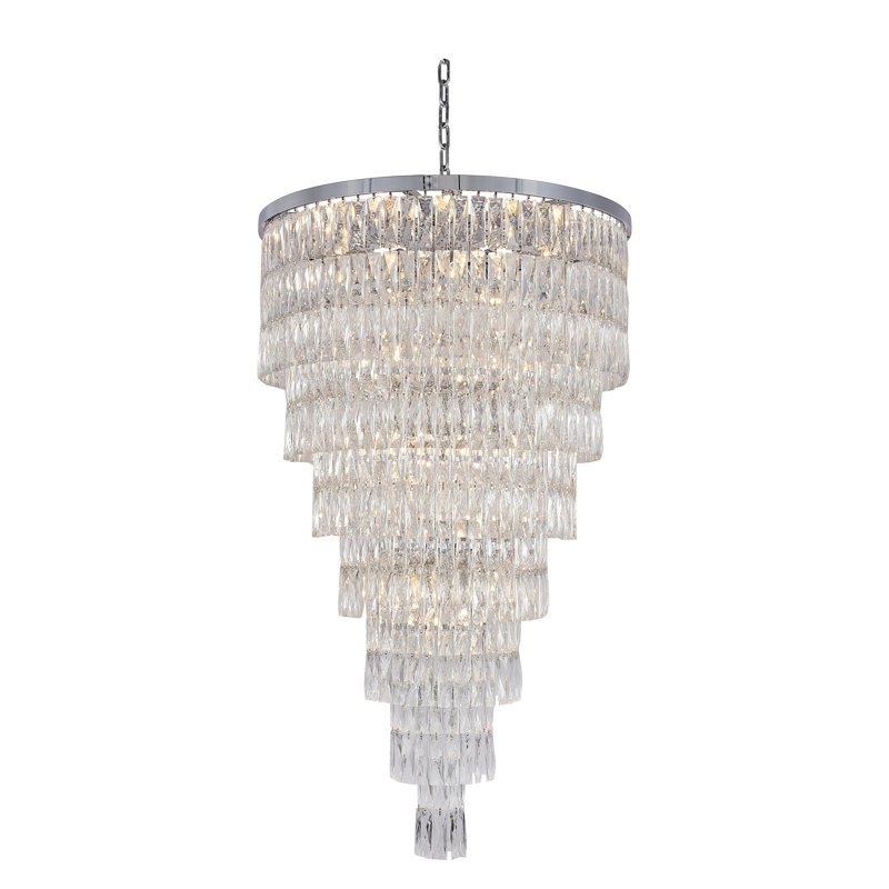 Lustre en cristal 7 lumières Transitional