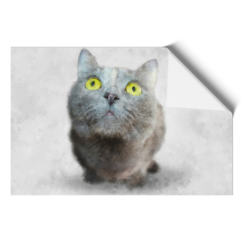 British Shorthair Cat Vol.4 - No Frame Print, 42cm H x 59cm W x 0.1cm D