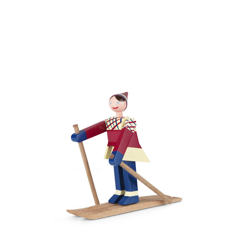 The Skier Datti Figurine
