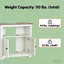 Practical Bathroom Under Sink Cabinet,Pedestal Sink Storage Cabinet