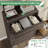 Louby 5 Chest Of Drawers For Bedroom, 47" Tall Drawers Dresser, Gray-1781702862