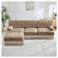 Canapé modulaire en velours Camel-1626581953-1626581956